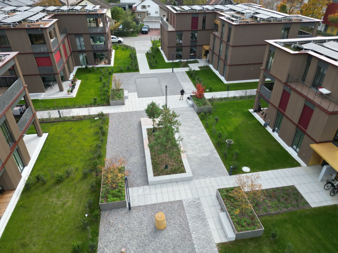 Objektfotografie — Architektur aus der Luft